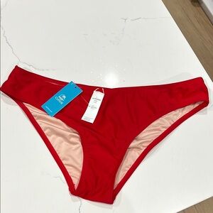 CUPSHE Women's Red Bikini